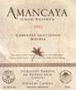 Bodegas Caro - Amancaya Cabernet Sauvignon Malbec Mendoza  0