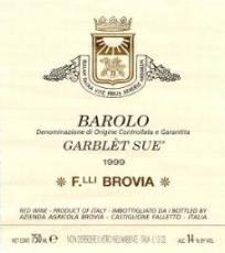 Fratelli Brovia - Barolo Garbl�t Su� 2018