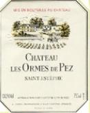 Ch�teau Les Ormes-de-Pez - St.-Est�phe 2016