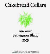 Cakebread - Sauvignon Blanc Napa Valley 2022