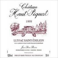 Chteau  Haut Piquat - Lussac-St. milion 2016