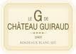 Chateau Guiraud - Bordeaux Blanc Le G 2021