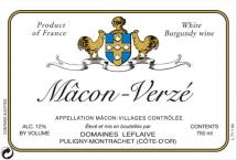 Domaine Leflaive - Macon Verze Maconnais 2019