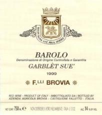 Fratelli Brovia - Barolo Garblt Su 2018