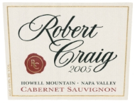 Robert Craig - Cabernet Sauvignon Estate Howell Mountain 2016