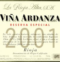 La Rioja Alta - Vina Ardanza Rioja Riserva Especial 2015